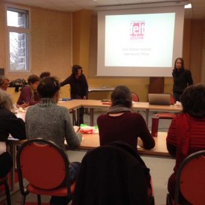 Meeting in Felletin
