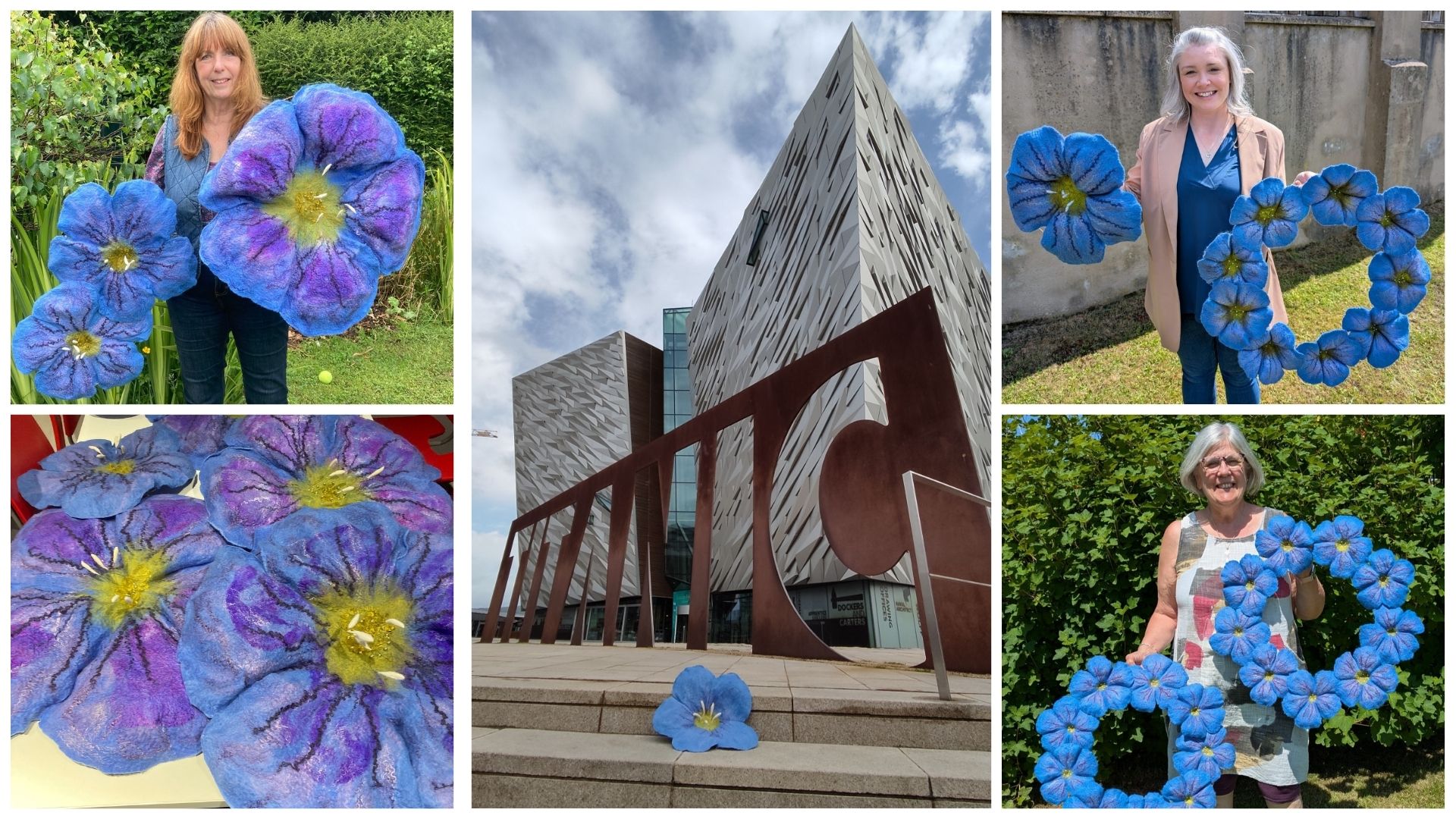 You are currently viewing Flax Flower Project – Titanic Belfast