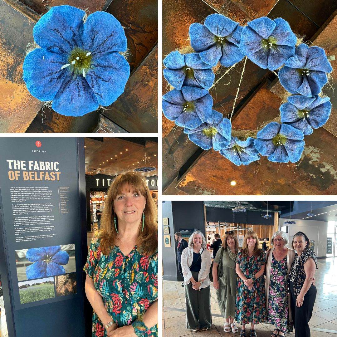 You are currently viewing Flax Flower Project – Titanic Belfast – Part 2