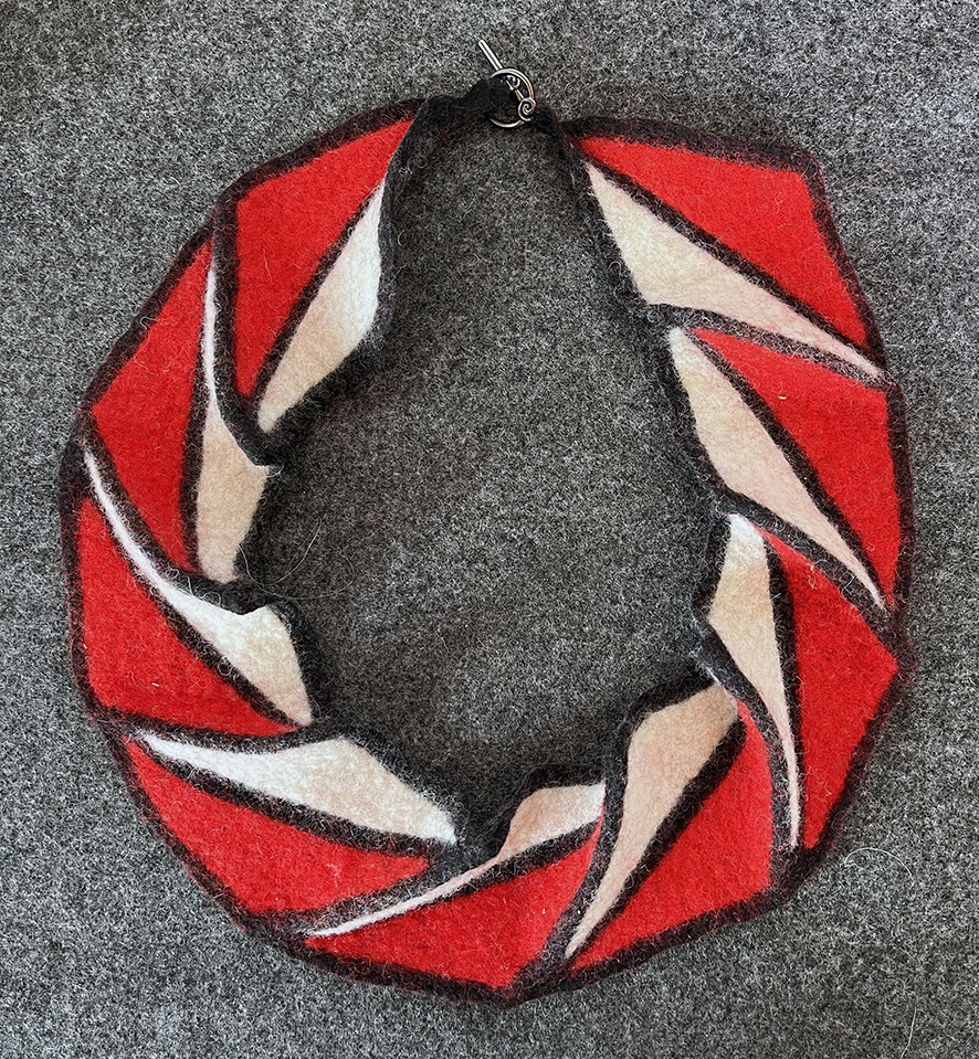 triangle necklace